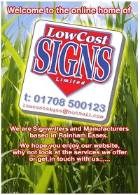 LOWCOST SIGNS LTD 505297 Image 0